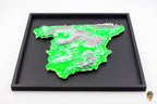 Carte 3D de l'Espagne
