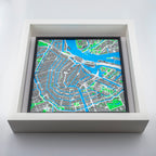 Carte 3D d'Amsterdam