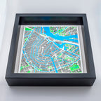 Carte 3D d'Amsterdam