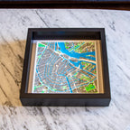 Carte 3D d'Amsterdam