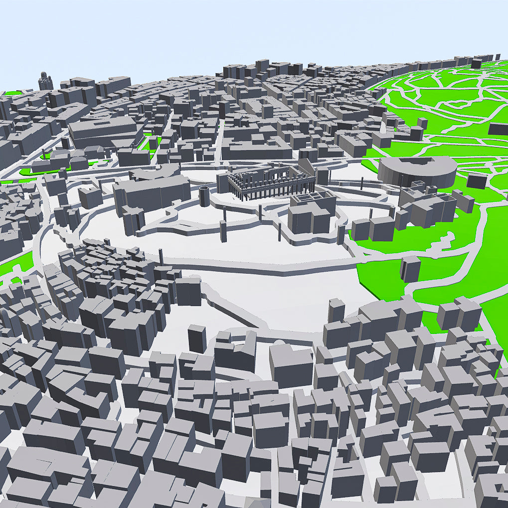 Athens 3D Map