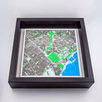 Carte 3D de Barcelone