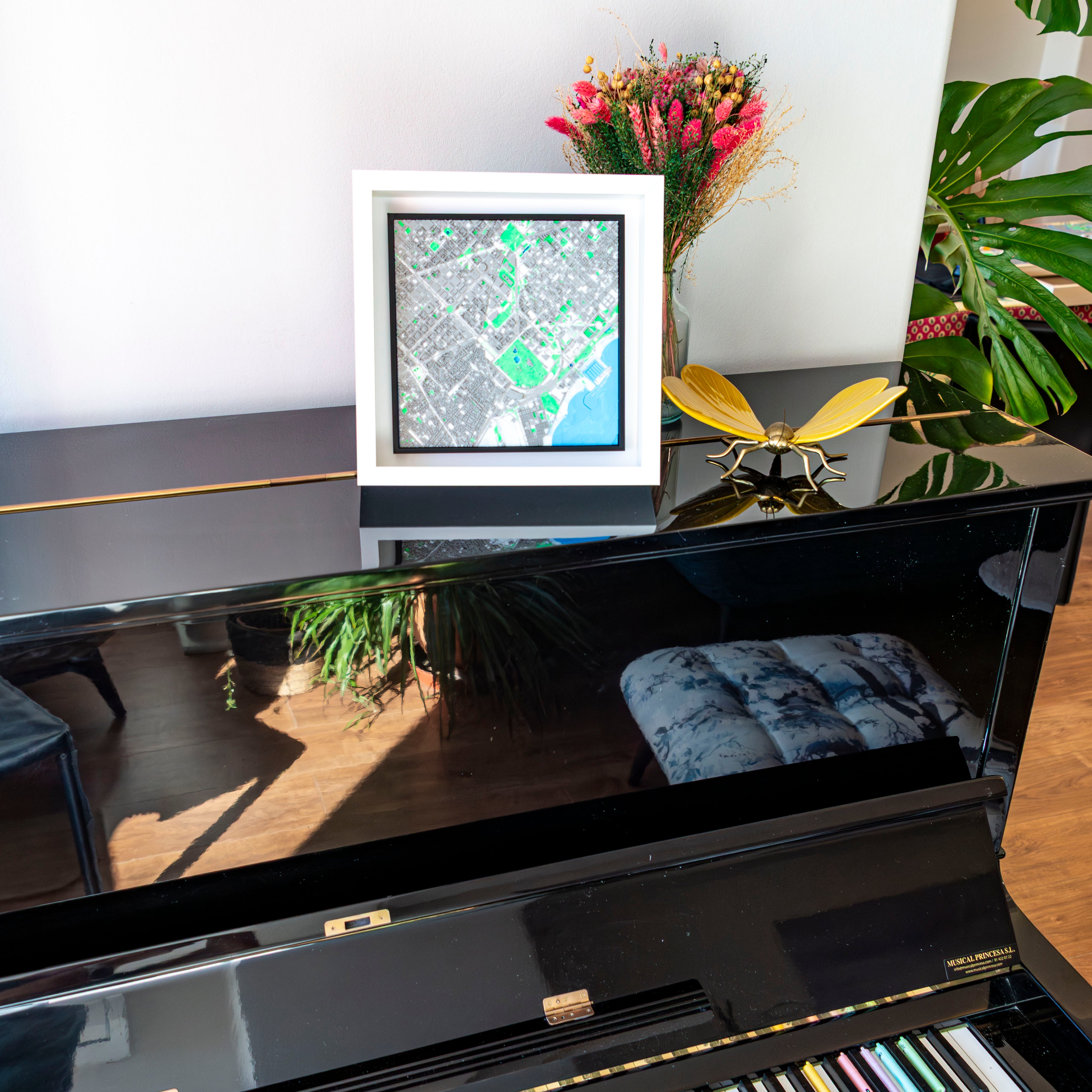 Carte 3D de Barcelone