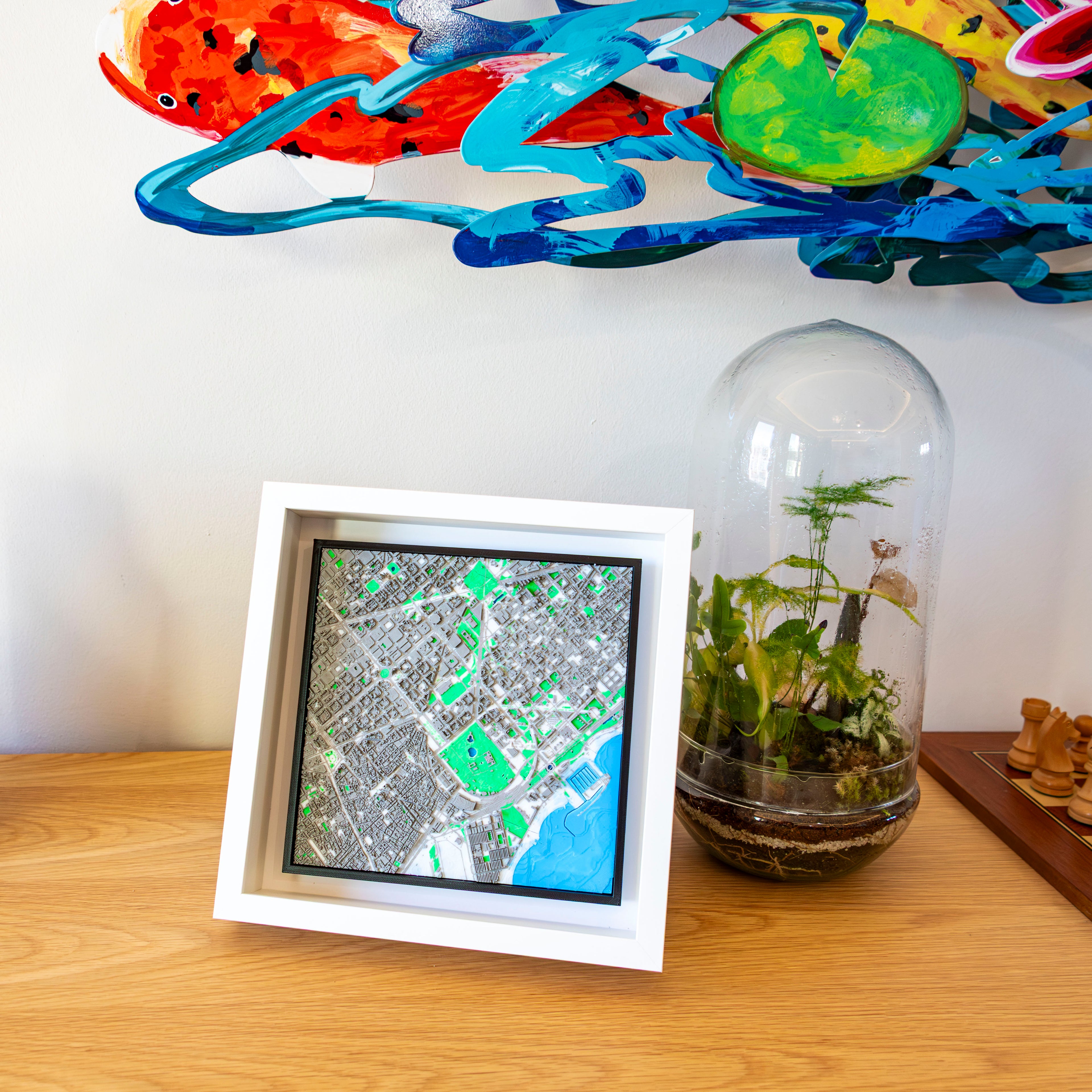 Carte 3D de Barcelone