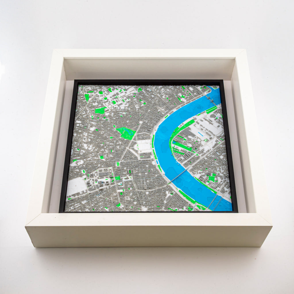 Carte 3D de Bordeaux