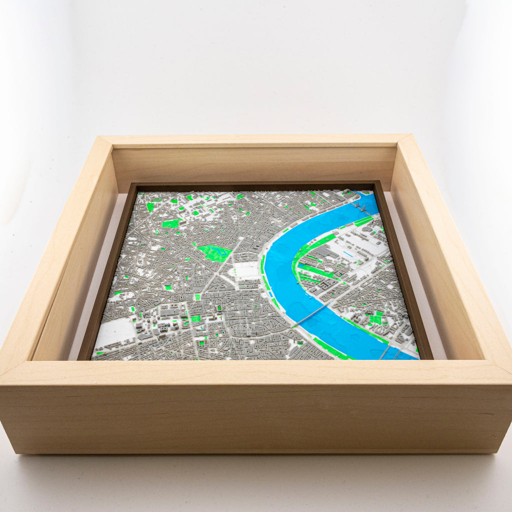 Carte 3D de Bordeaux