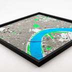 Carte 3D de Bordeaux