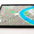 Carte 3D de Bordeaux