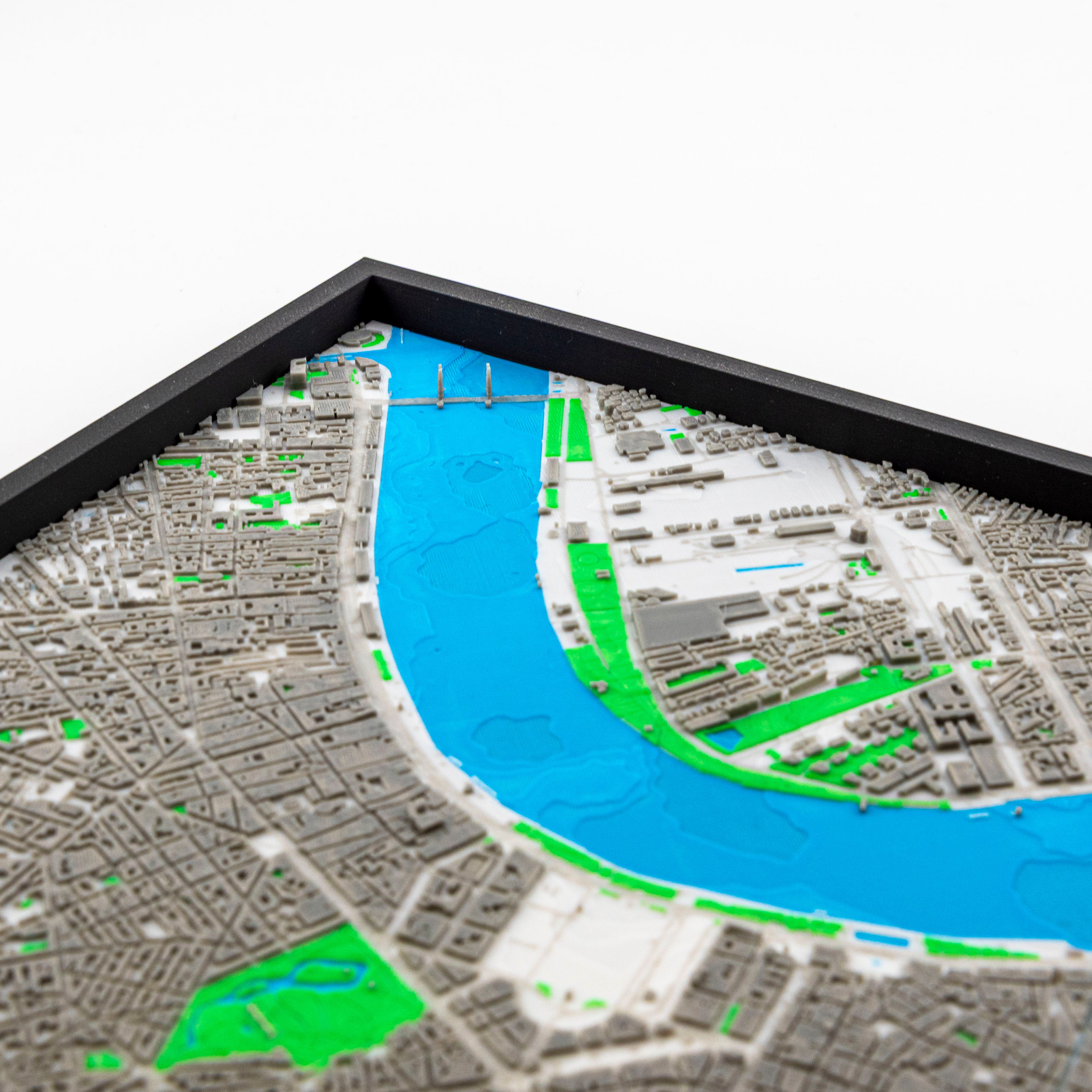 Carte 3D de Bordeaux