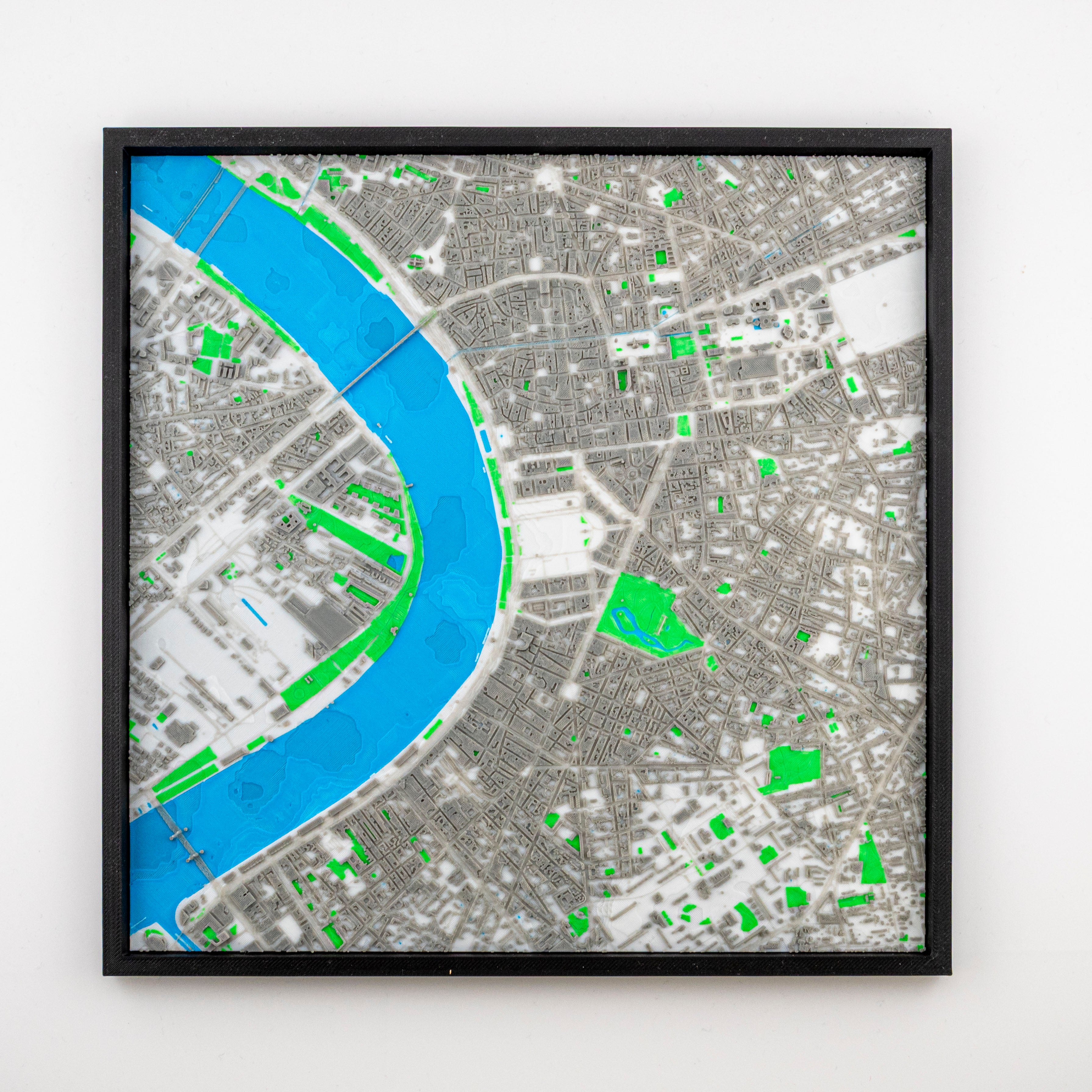 Carte 3D de Bordeaux