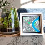 Carte 3D de Bordeaux