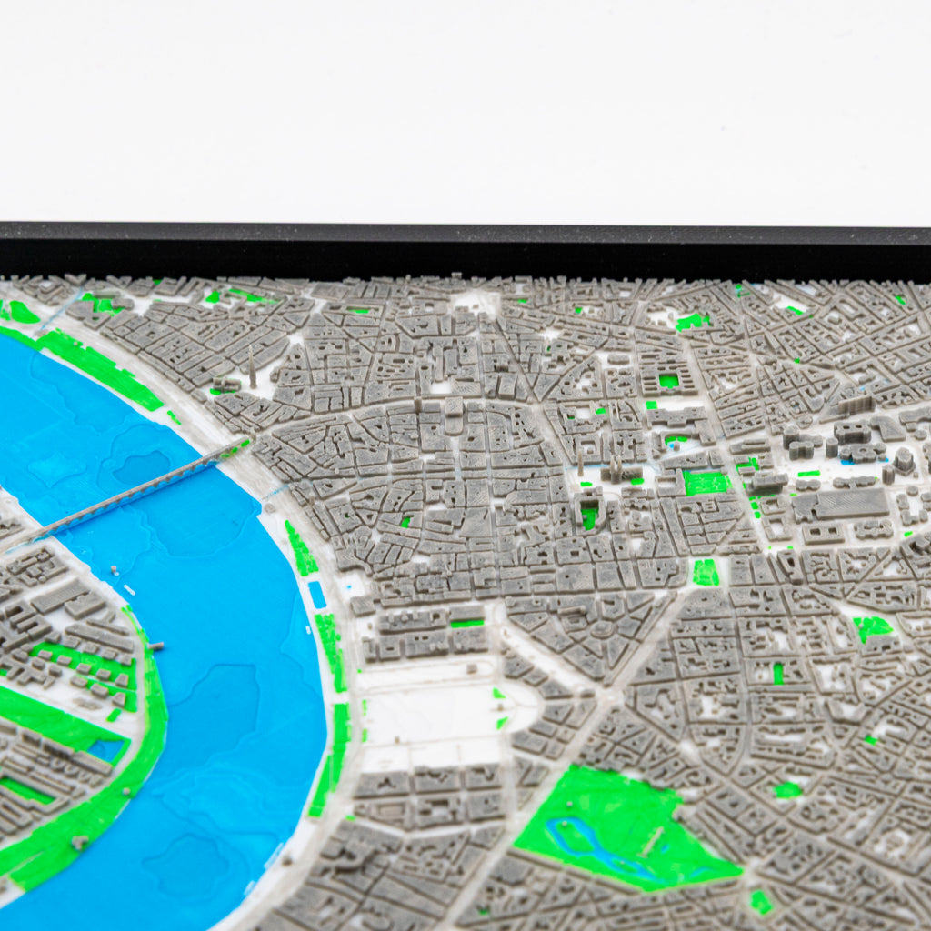 Carte 3D de Bordeaux