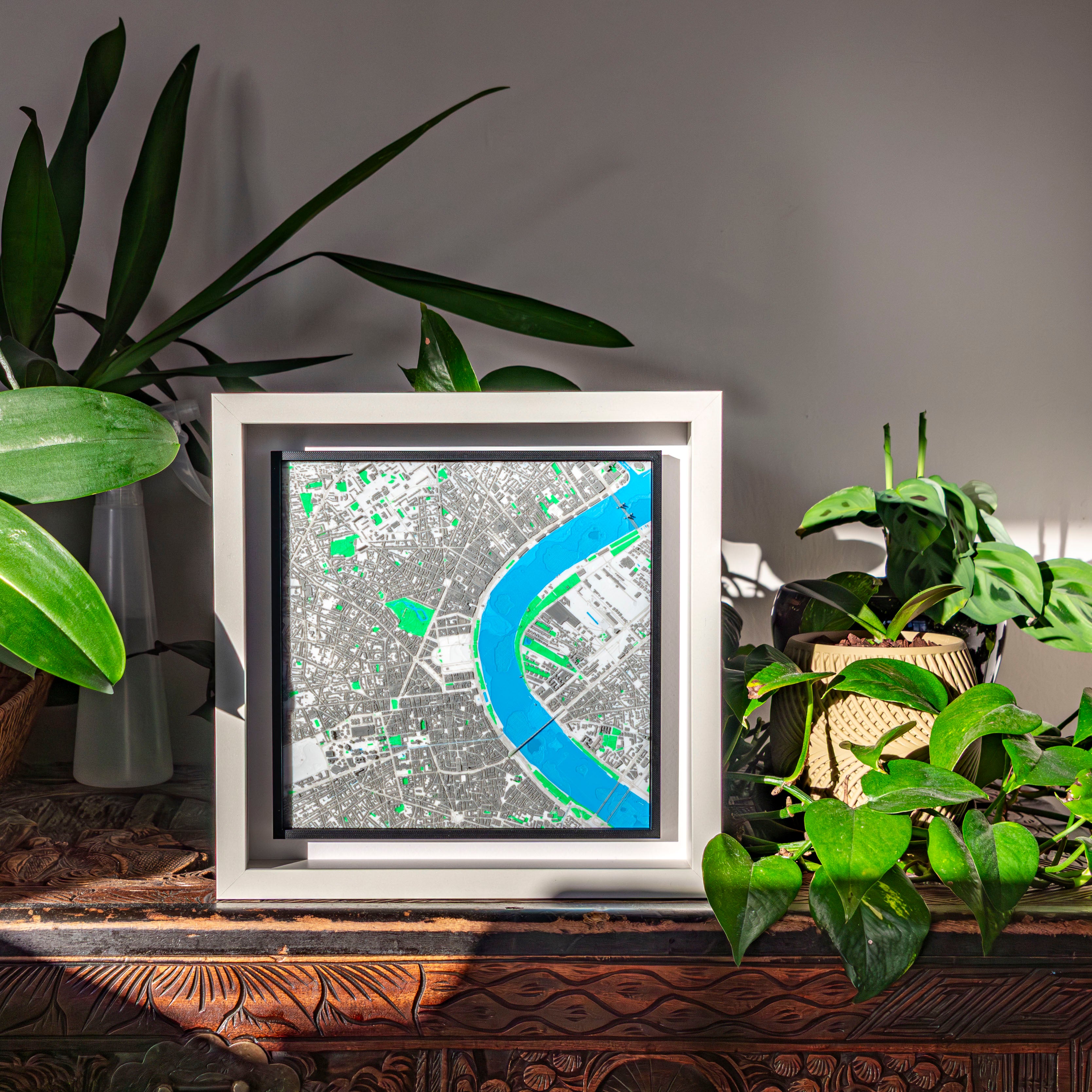 Carte 3D de Bordeaux