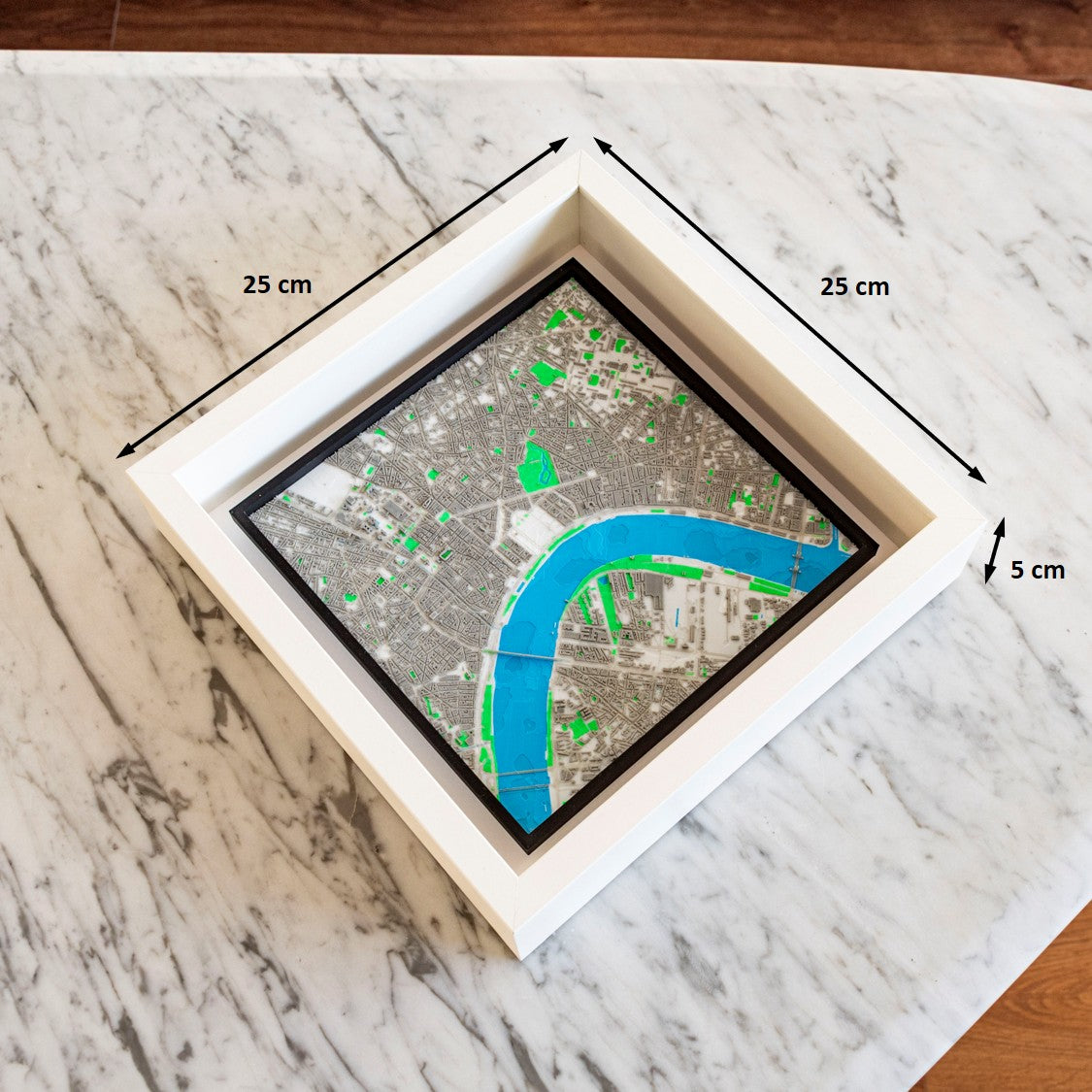 Carte 3D de Bordeaux