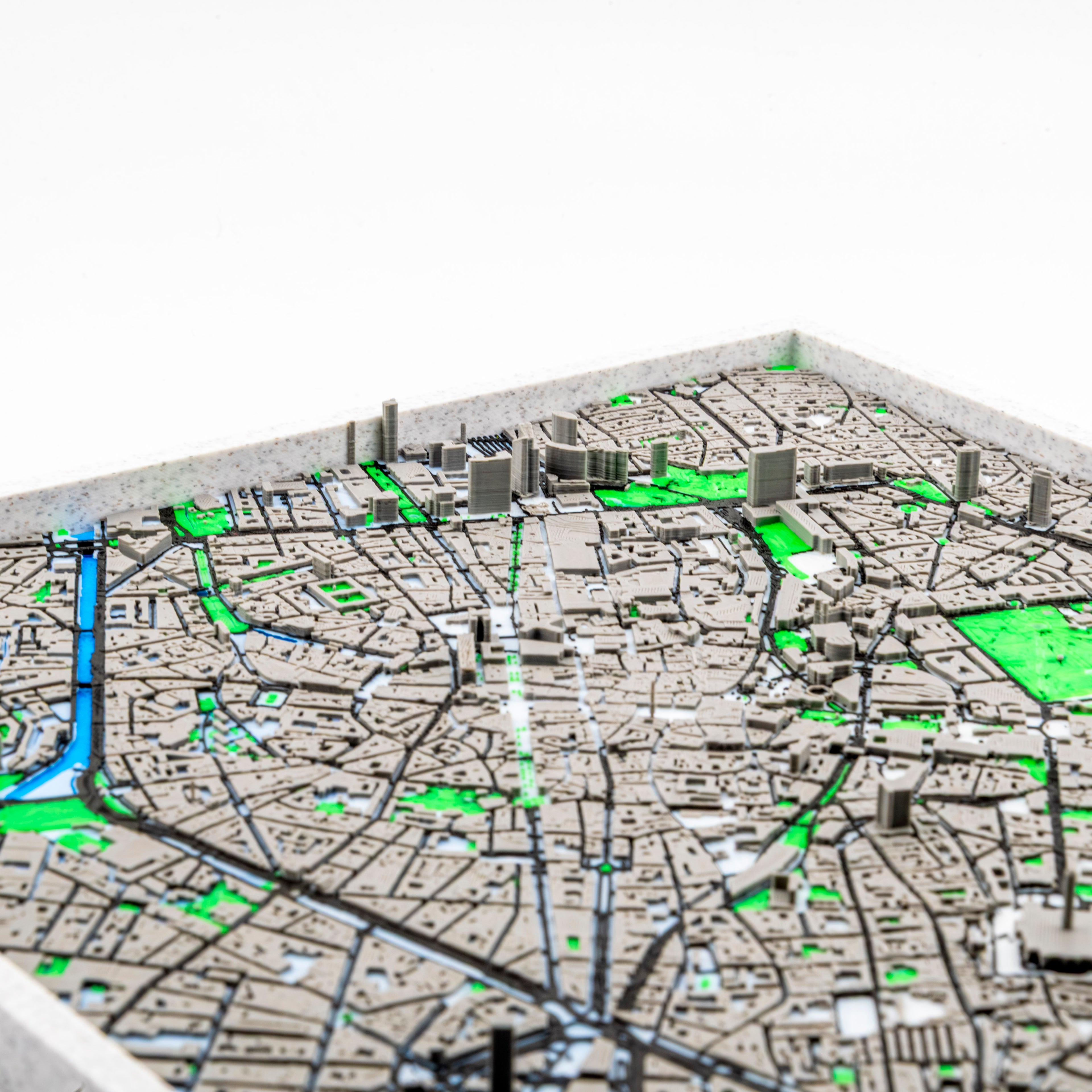 Carte 3D de Bruxelles