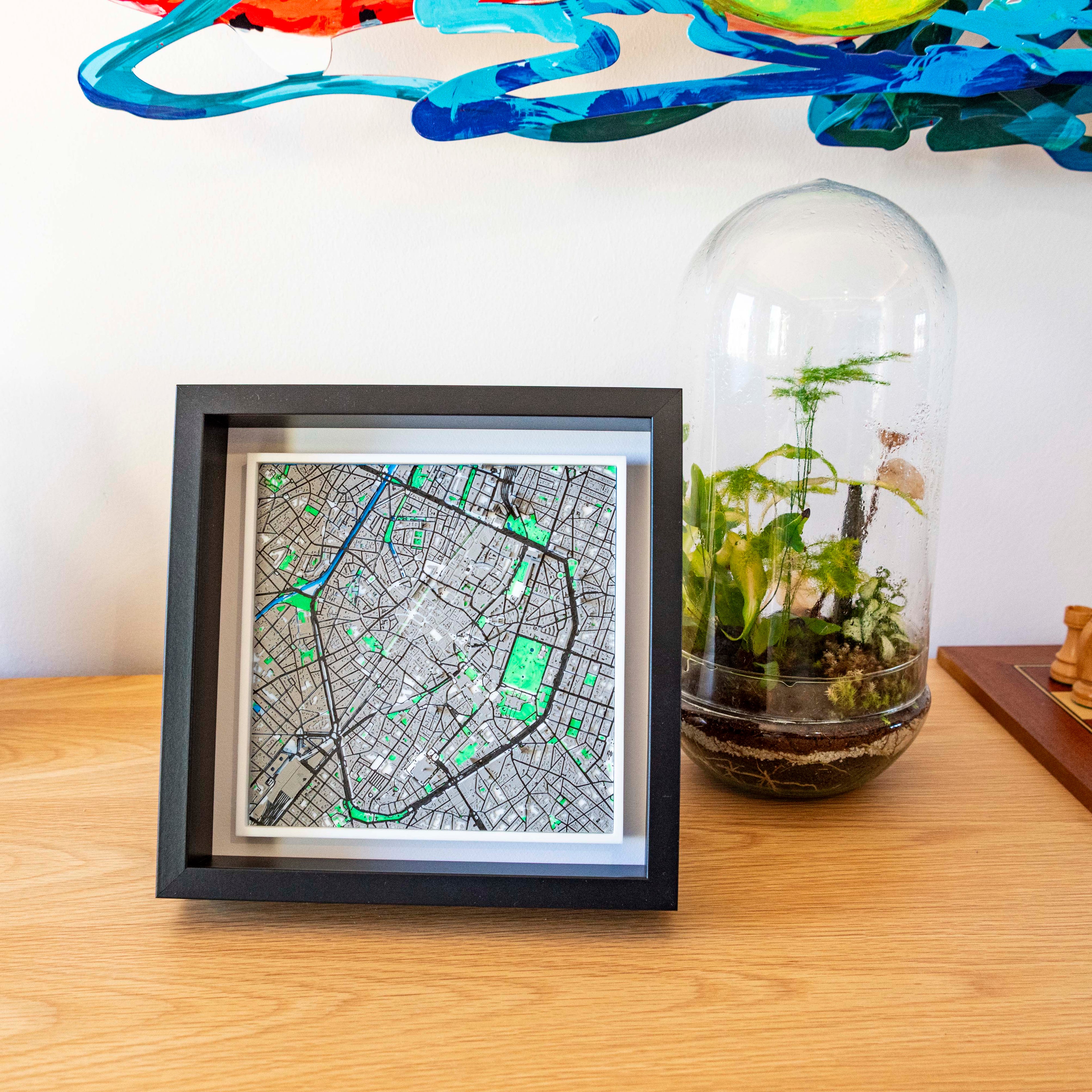 Carte 3D de Bruxelles