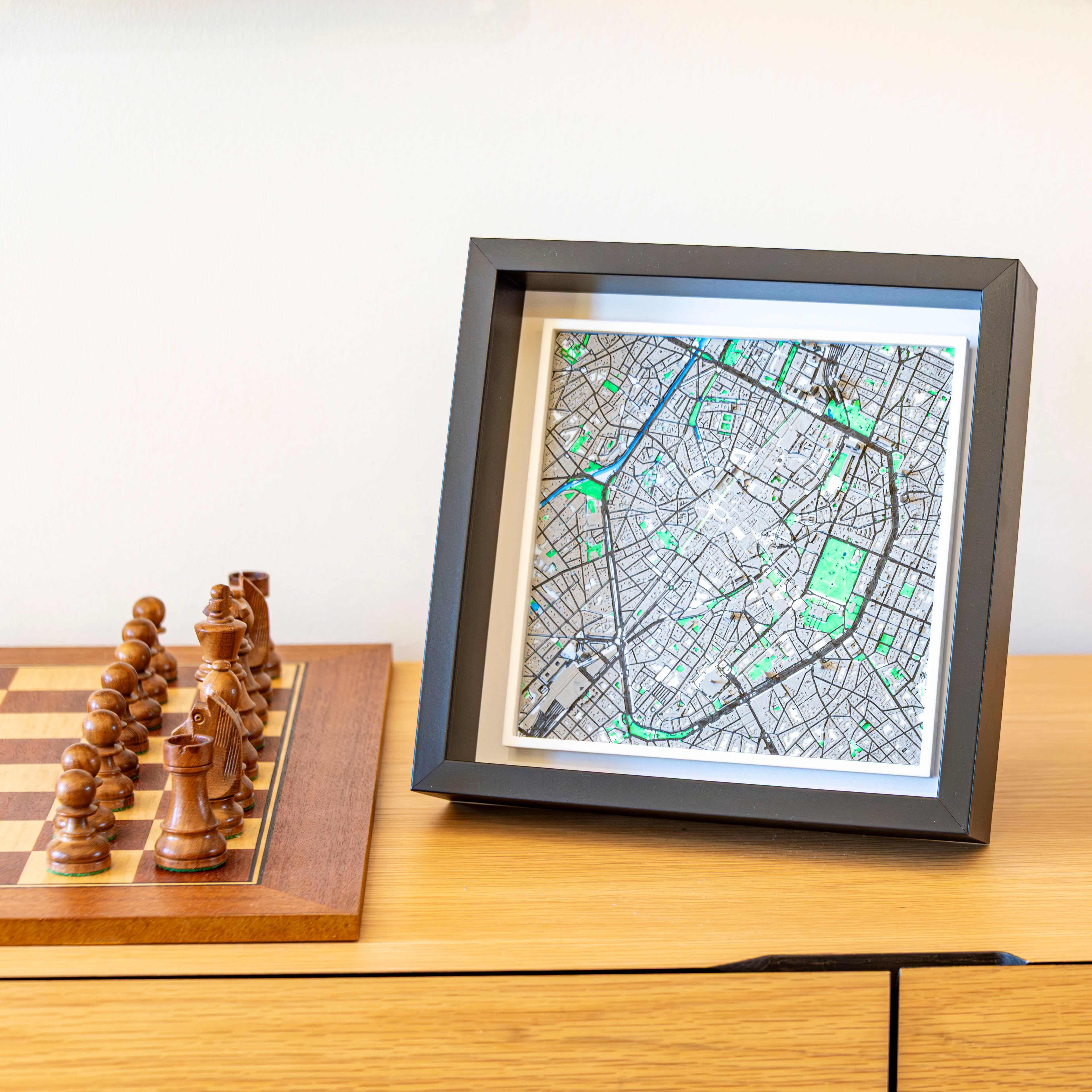 Carte 3D de Bruxelles