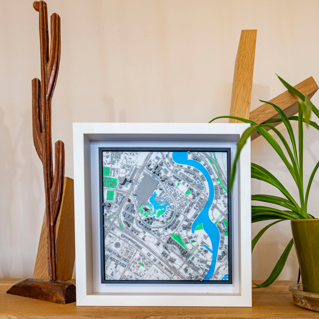 Dubai - Burj Khalifa 3D Map