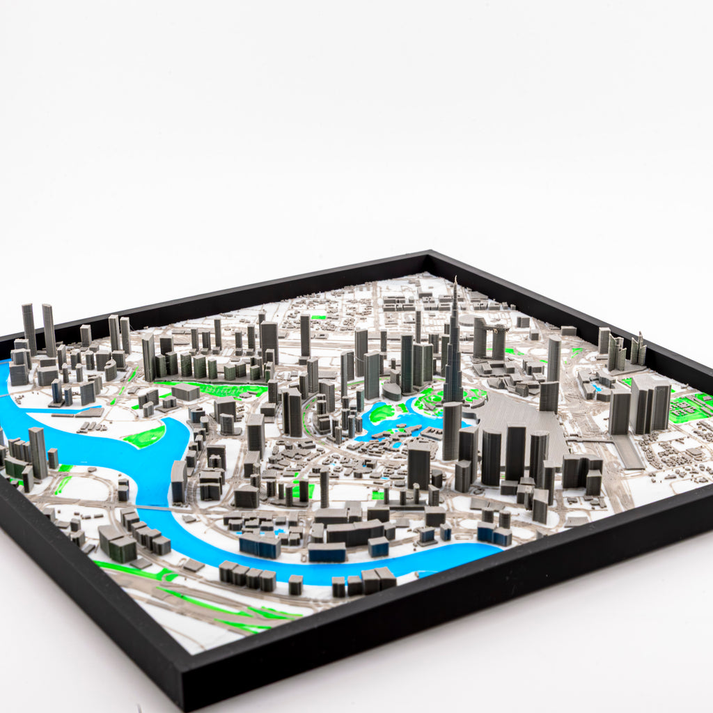 Dubai - Burj Khalifa 3D Map