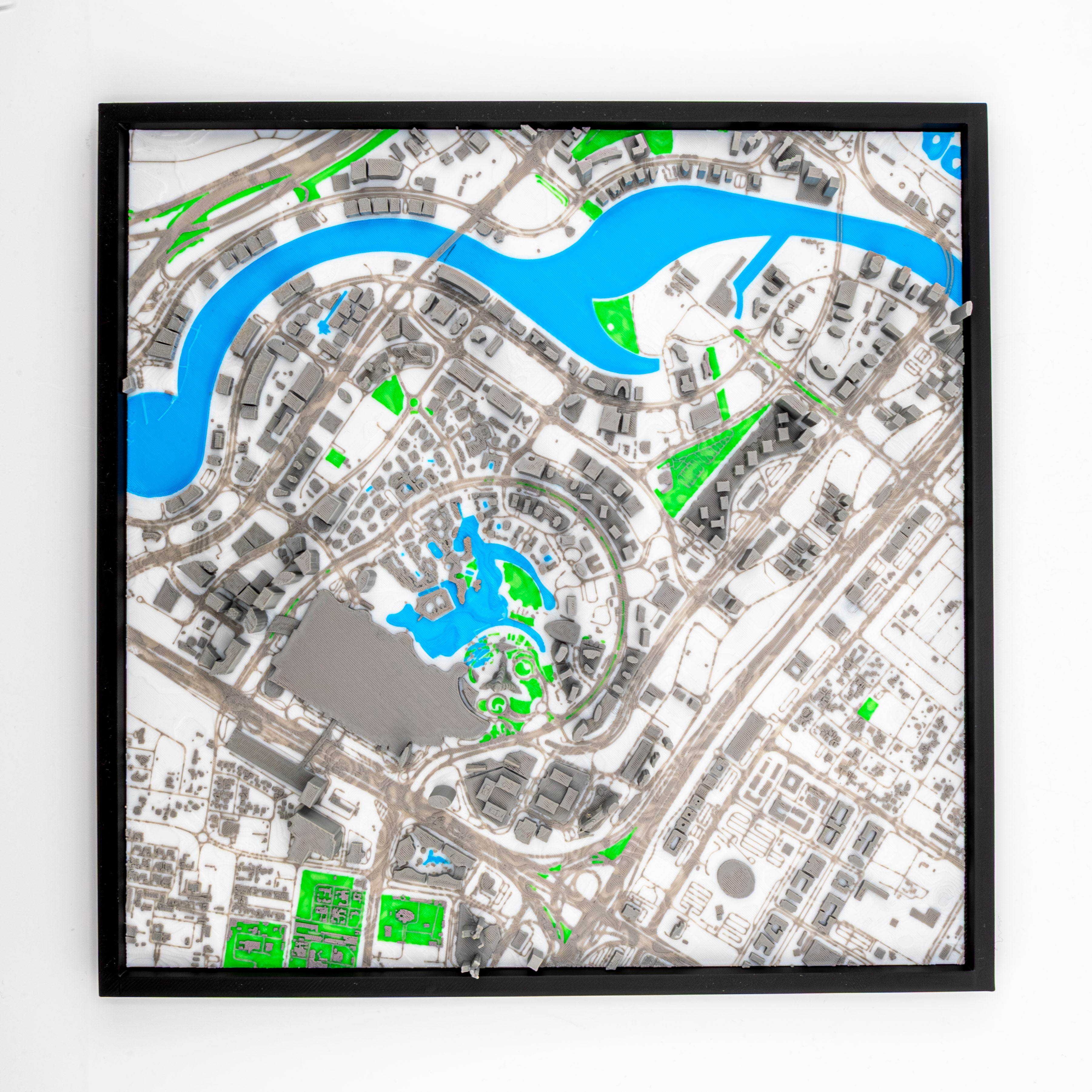 Dubai - Burj Khalifa 3D Map