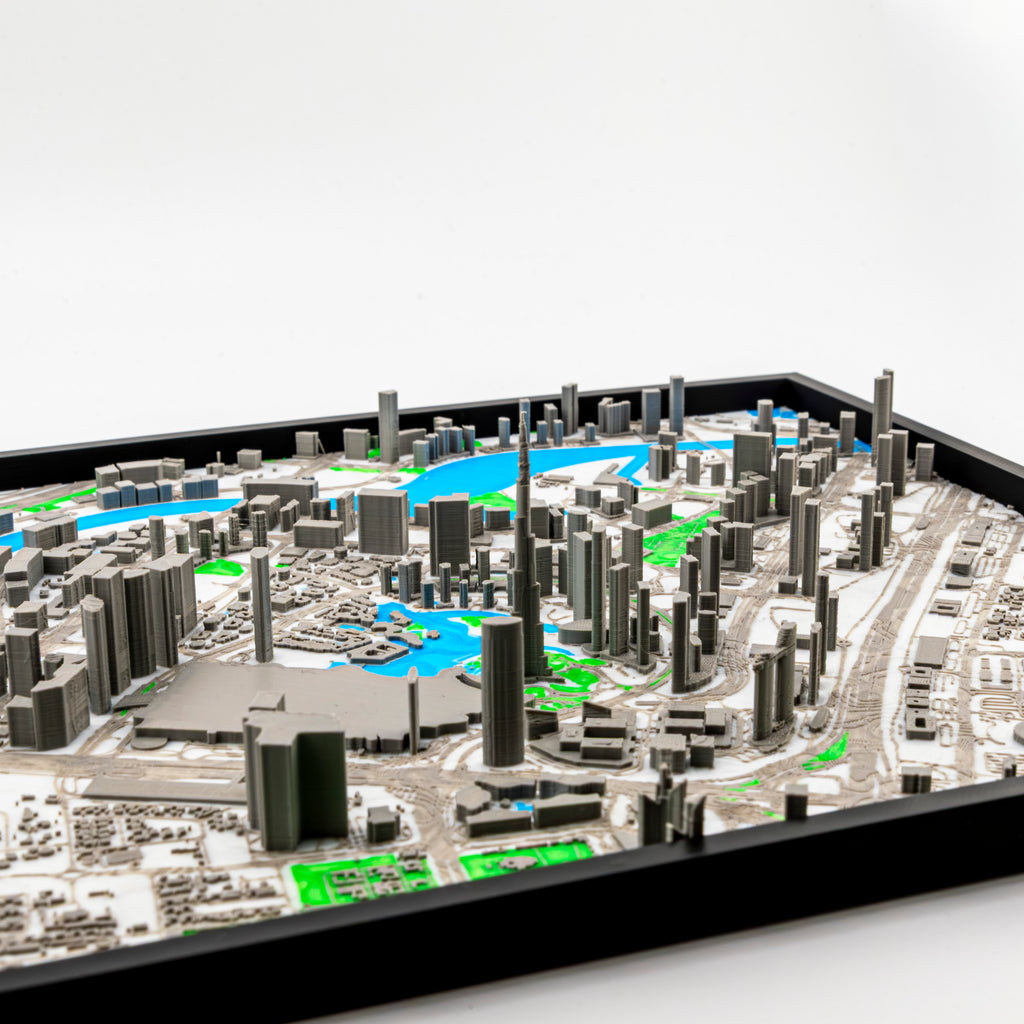 Dubai - Burj Khalifa 3D Map