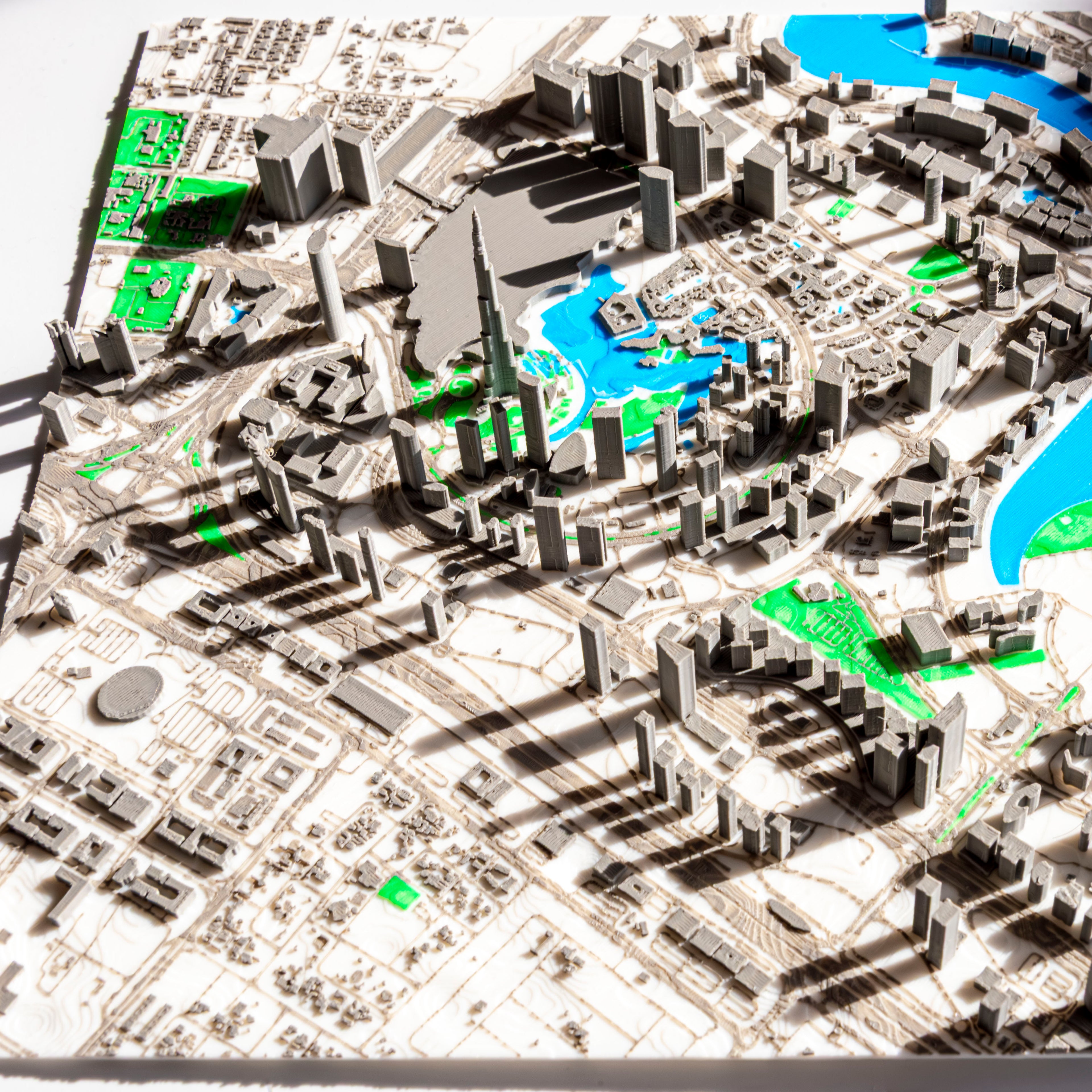 Dubai - Burj Khalifa 3D Map
