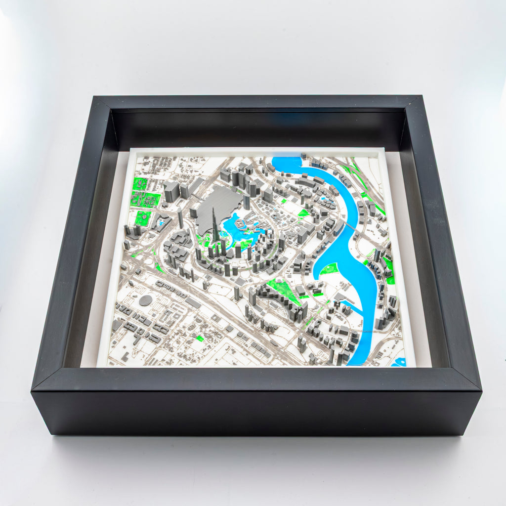 Dubai - Burj Khalifa 3D Map