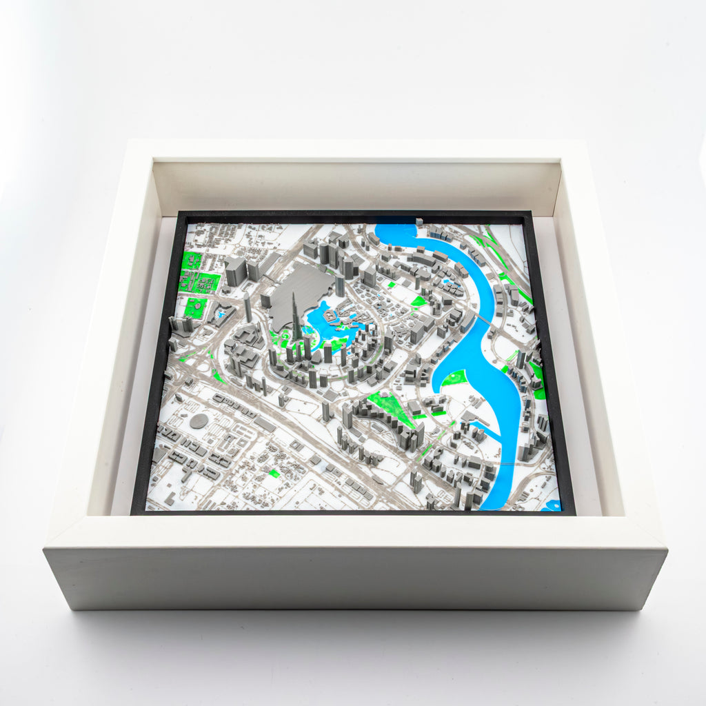 Dubai - Burj Khalifa 3D Map