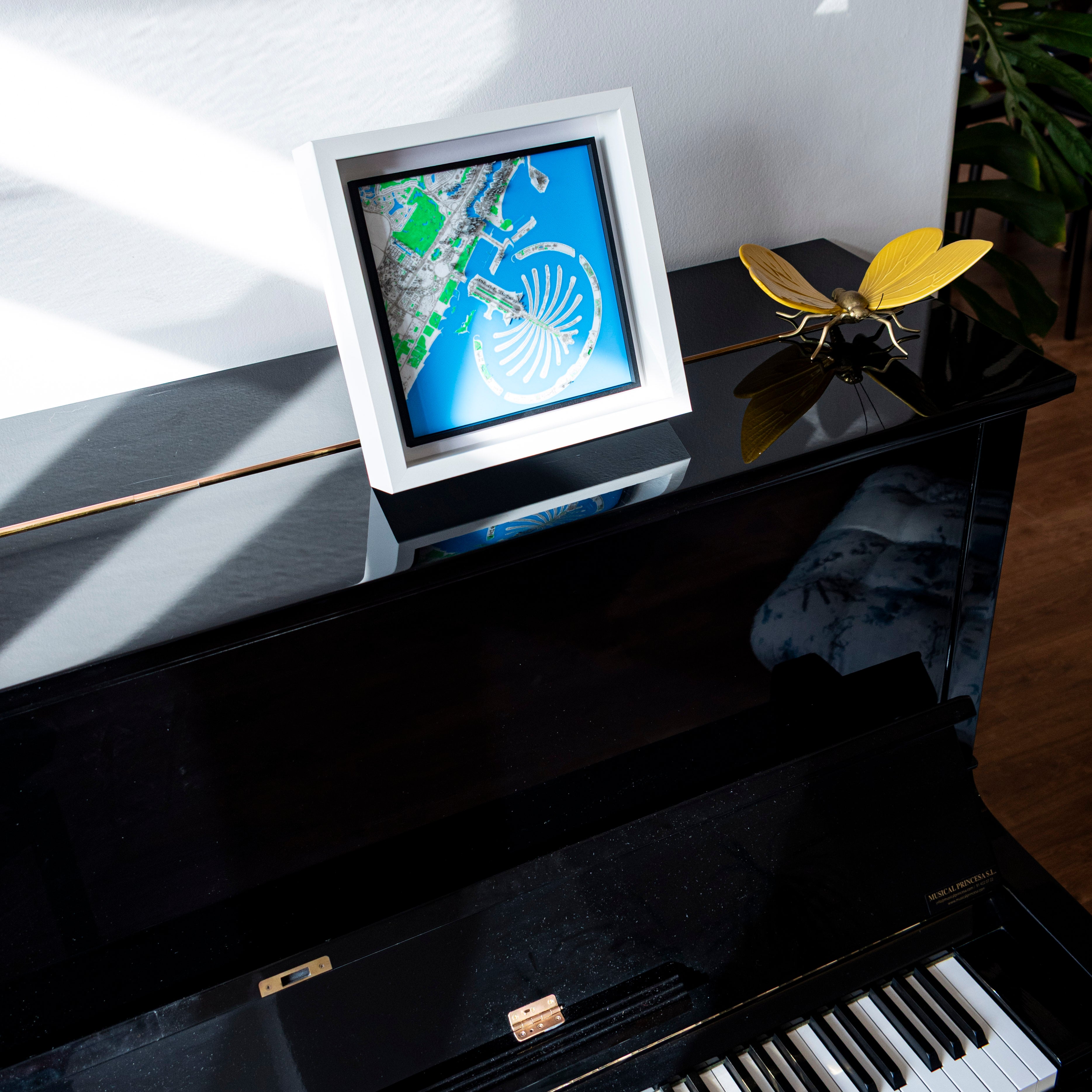 Dubai - Palm Jumeirah 3D Map