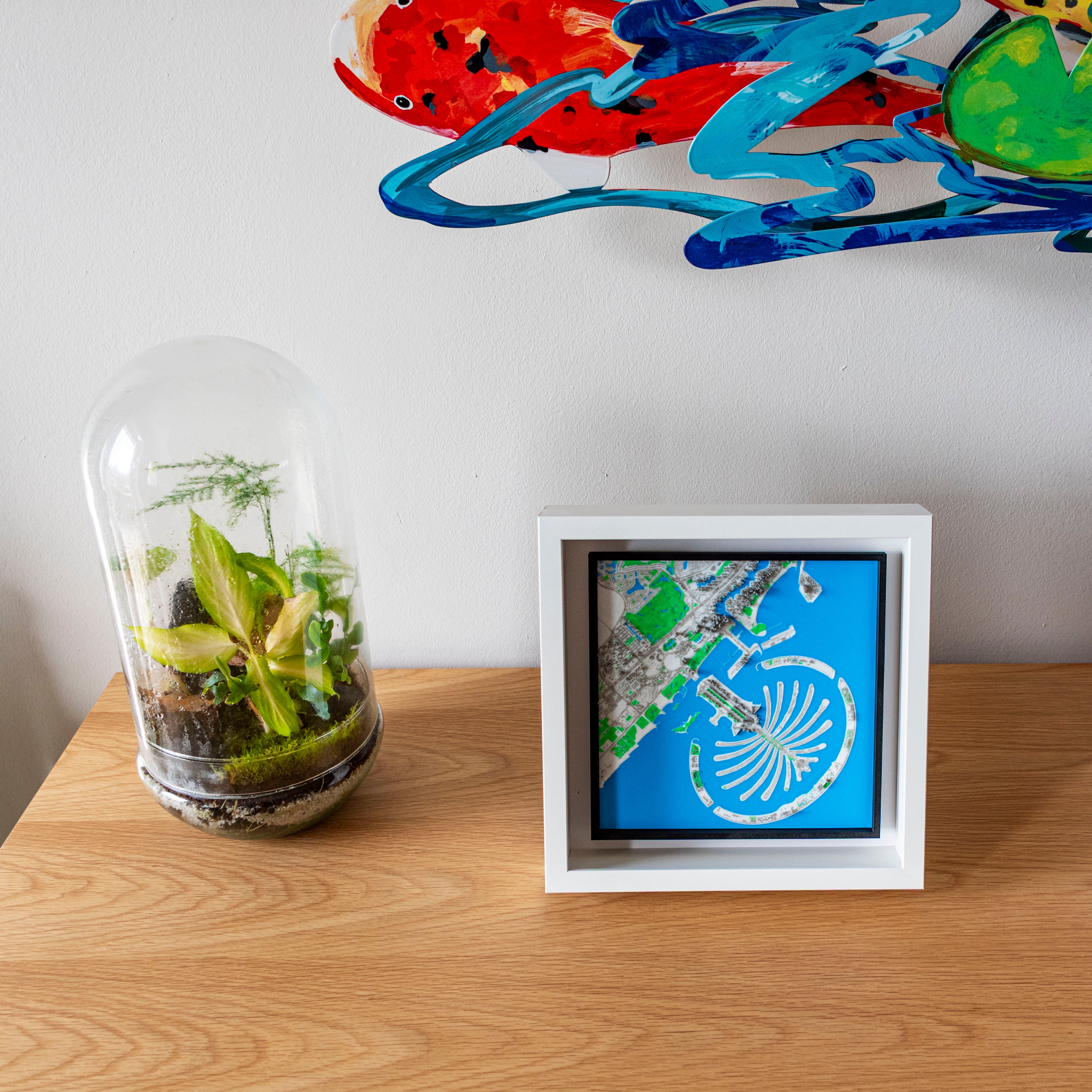 Dubai - Palm Jumeirah 3D Map