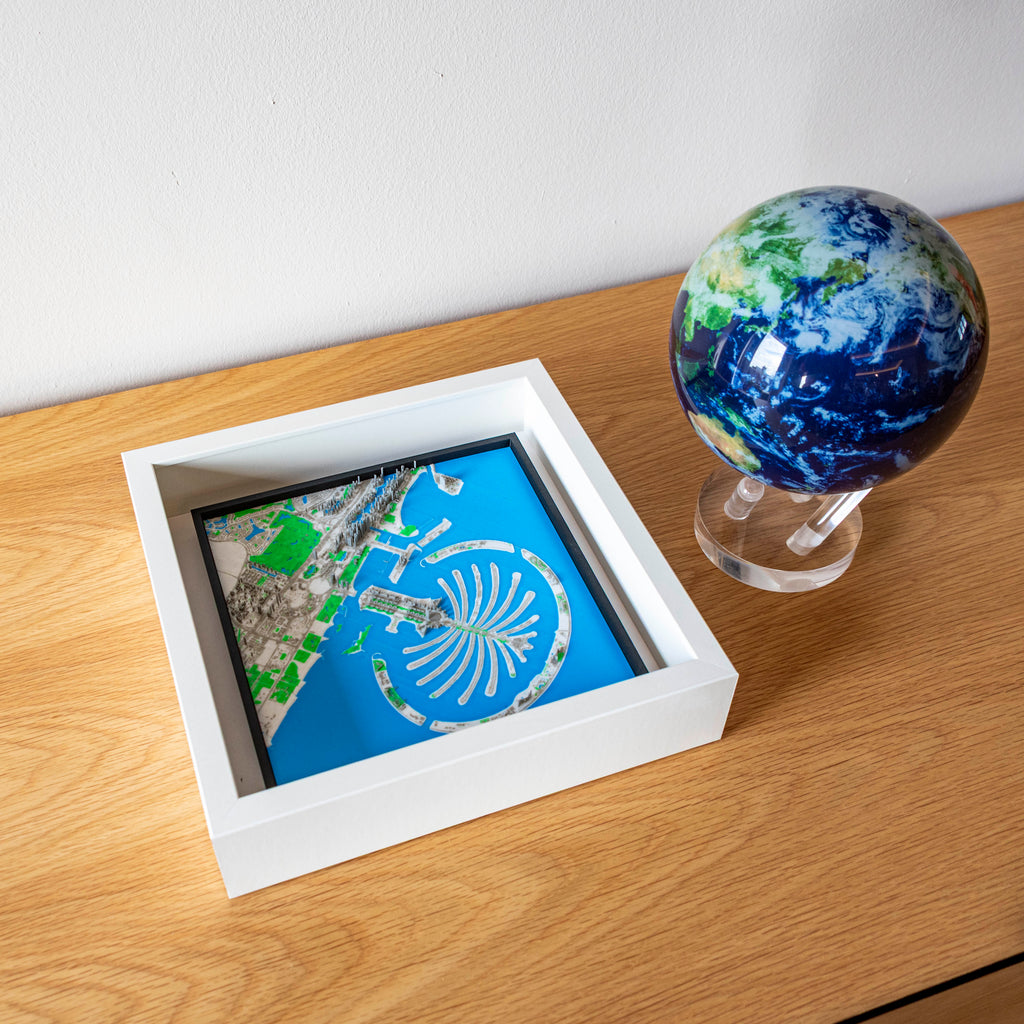 Dubai - Palm Jumeirah 3D Map