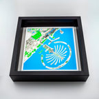 Dubai - Palm Jumeirah 3D Map