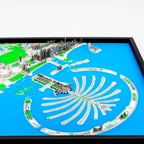 Dubai - Palm Jumeirah 3D Map