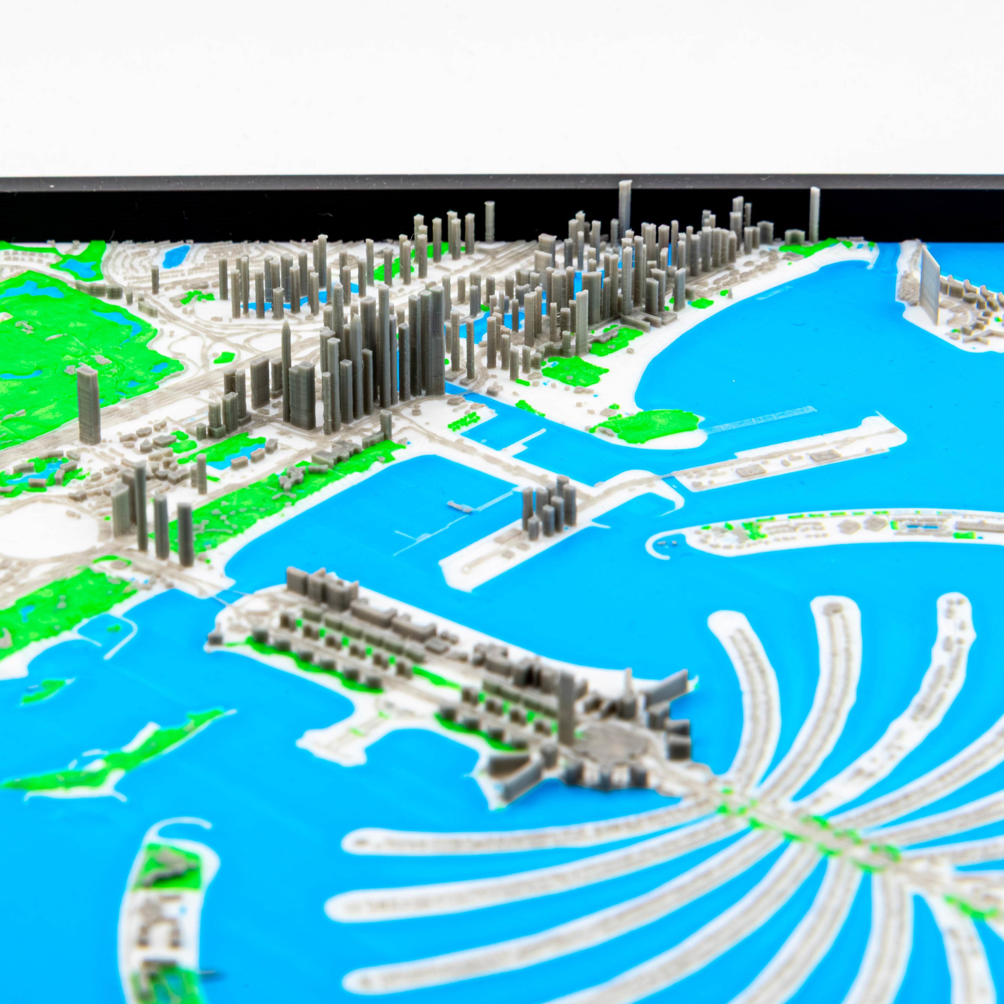 Dubai - Palm Jumeirah 3D Map