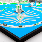 Dubai - Palm Jumeirah 3D Map