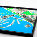 Dubai - Palm Jumeirah 3D Map