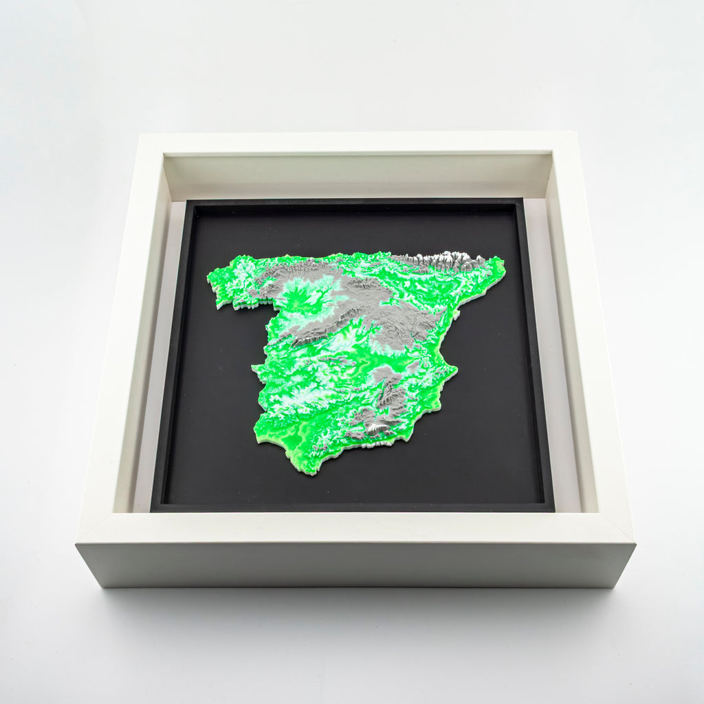 Spain 3D Map