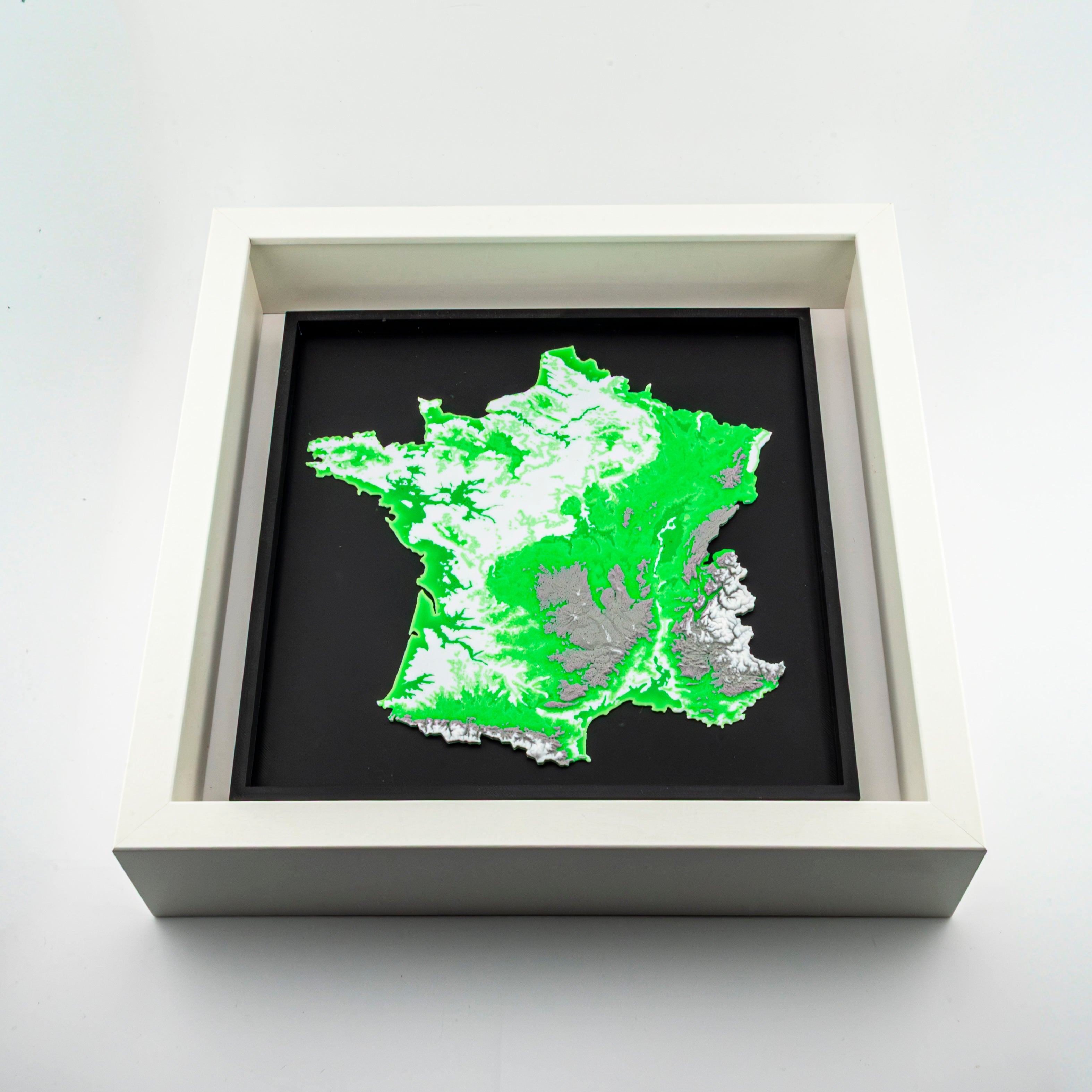 France 3D Map