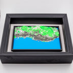 Carte 3D de Hong Kong