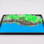 Carte 3D de Hong Kong