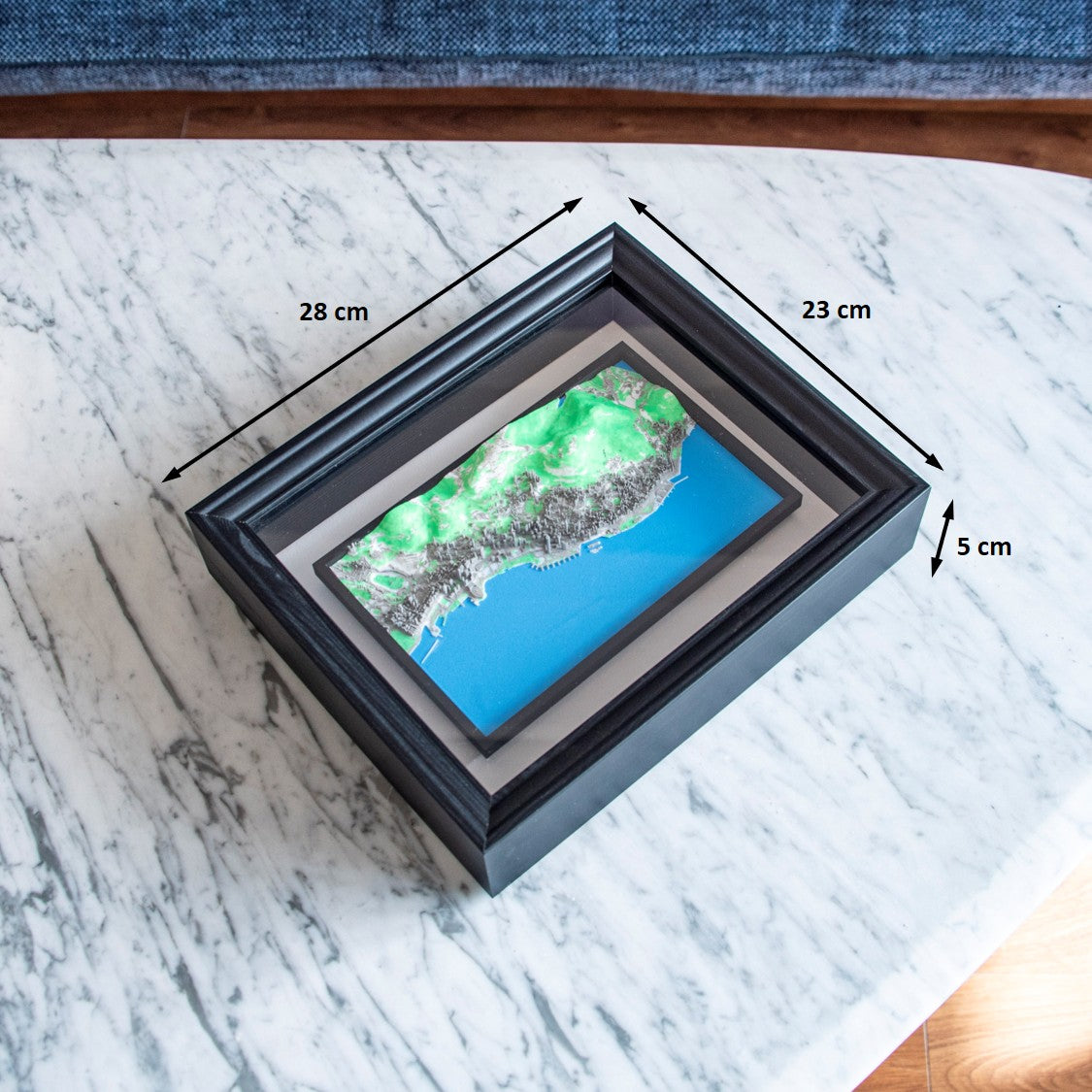 Carte 3D de Hong Kong