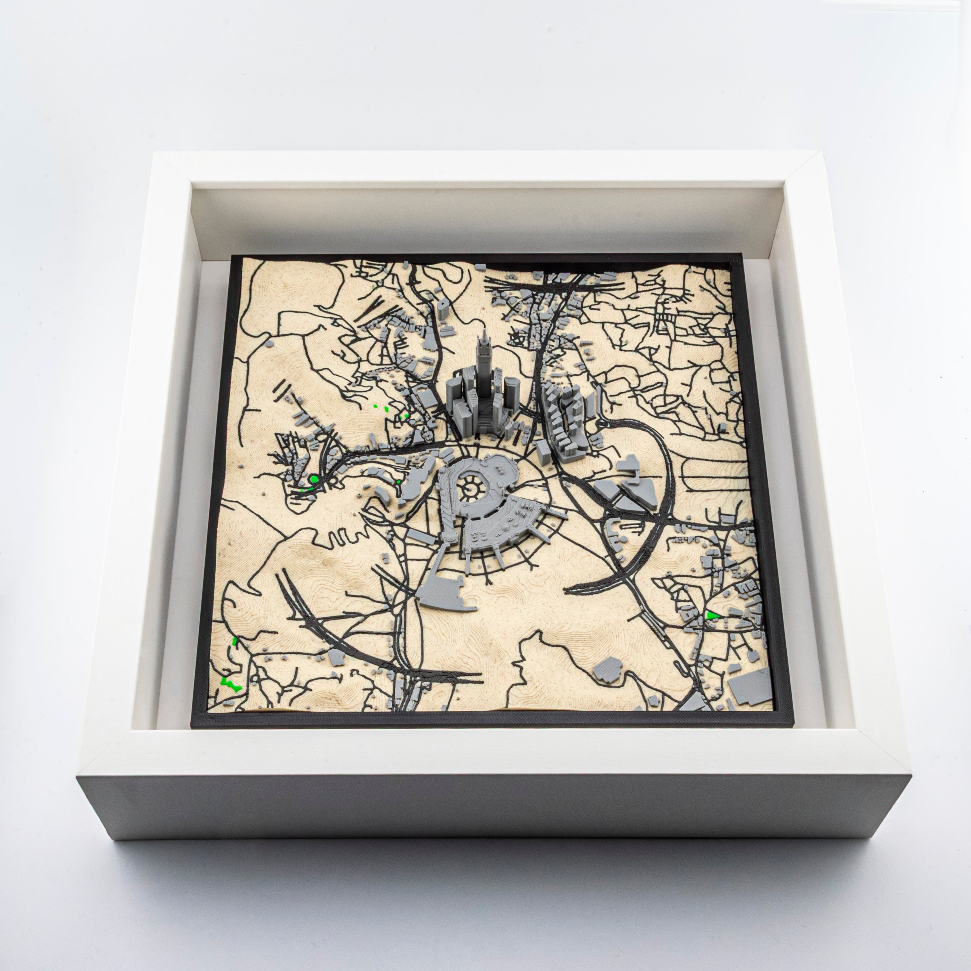 Carte 3D de La Mecque