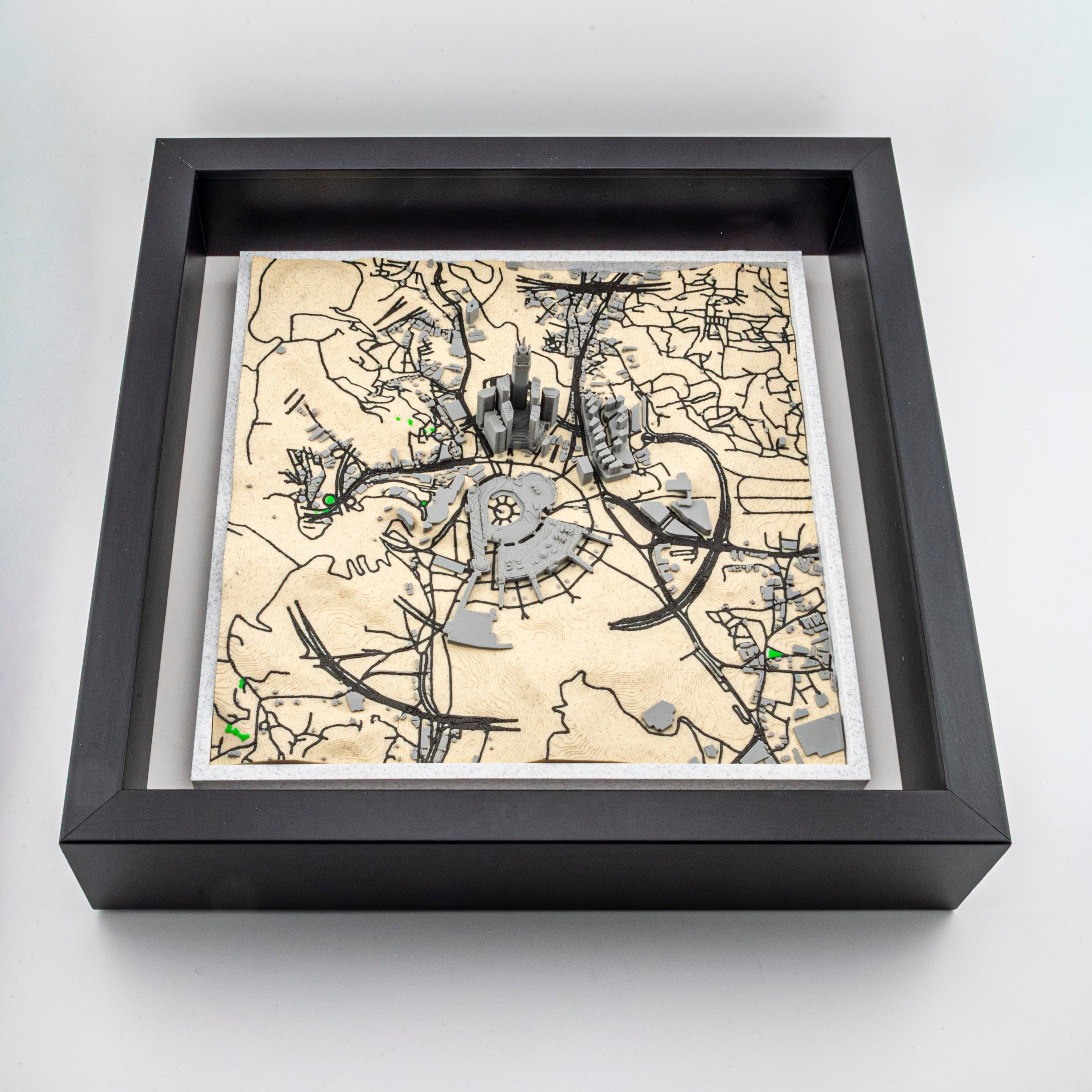 Carte 3D de La Mecque