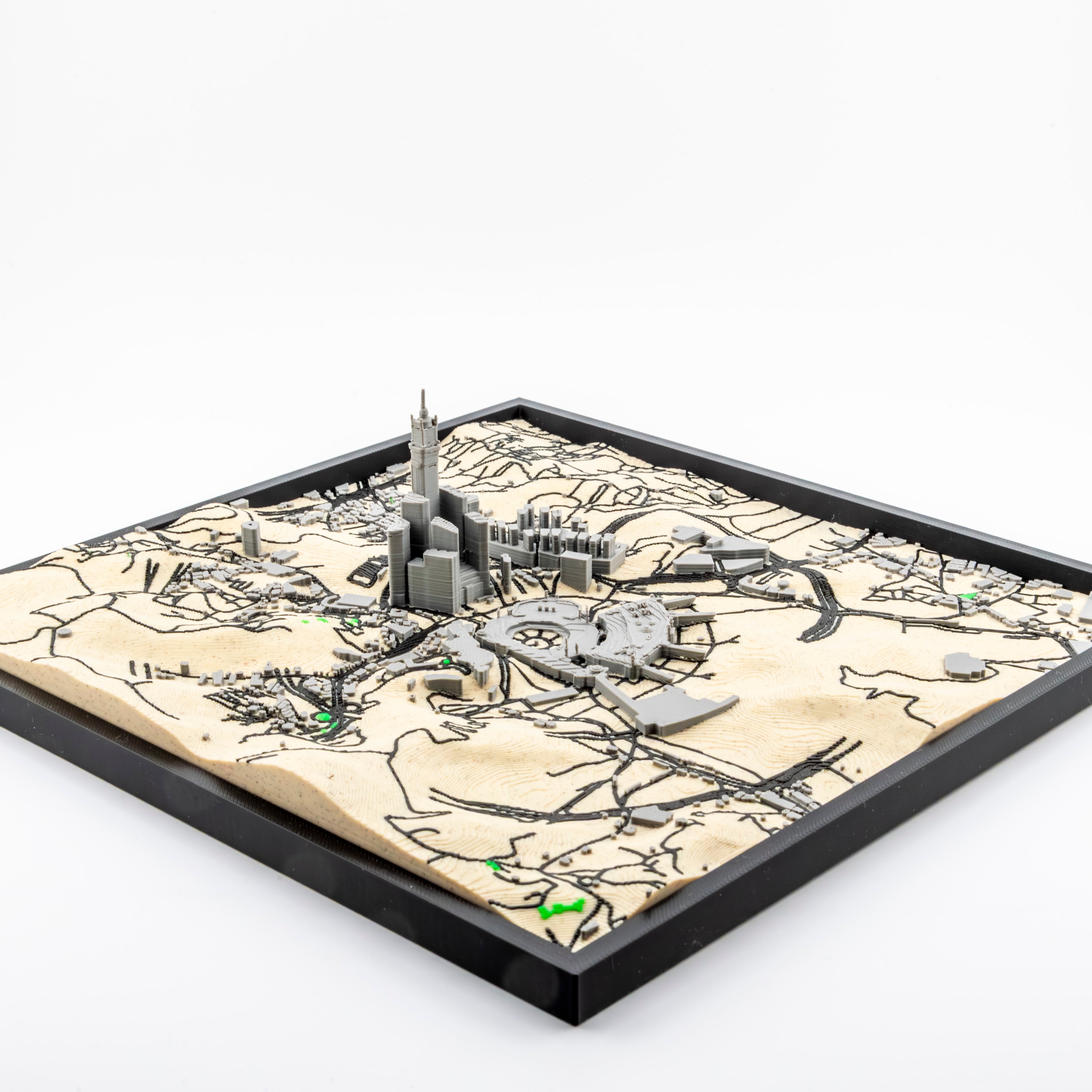 Carte 3D de La Mecque