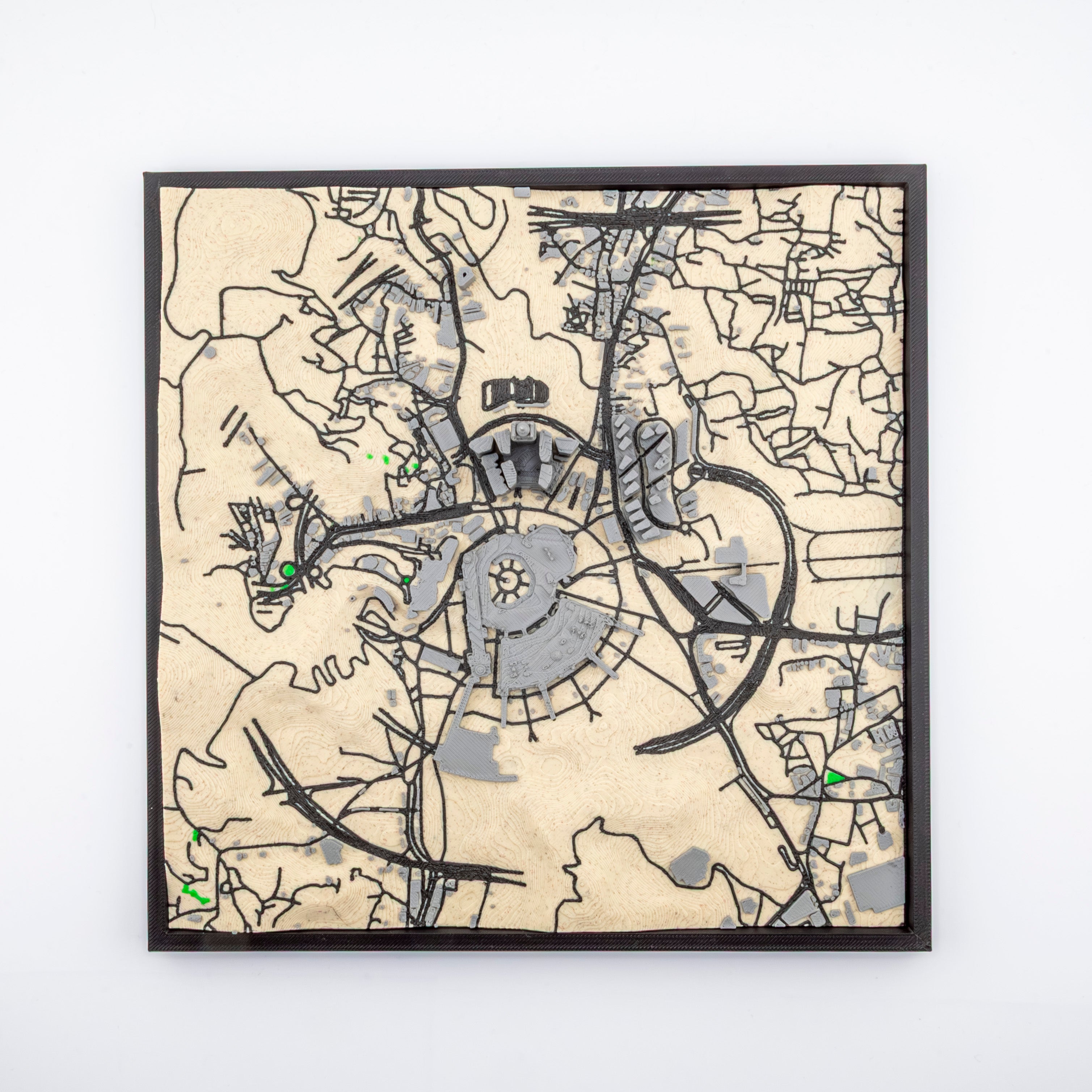 Carte 3D de La Mecque