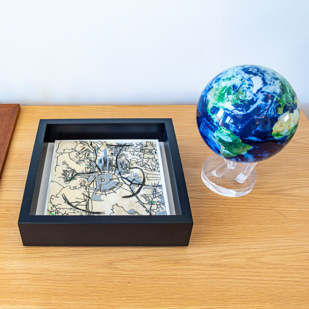 Carte 3D de La Mecque