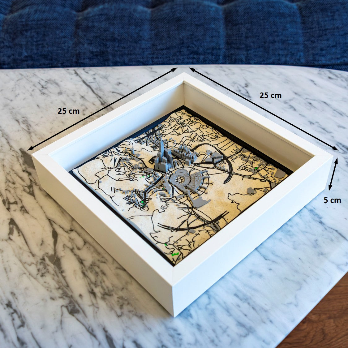 Carte 3D de La Mecque