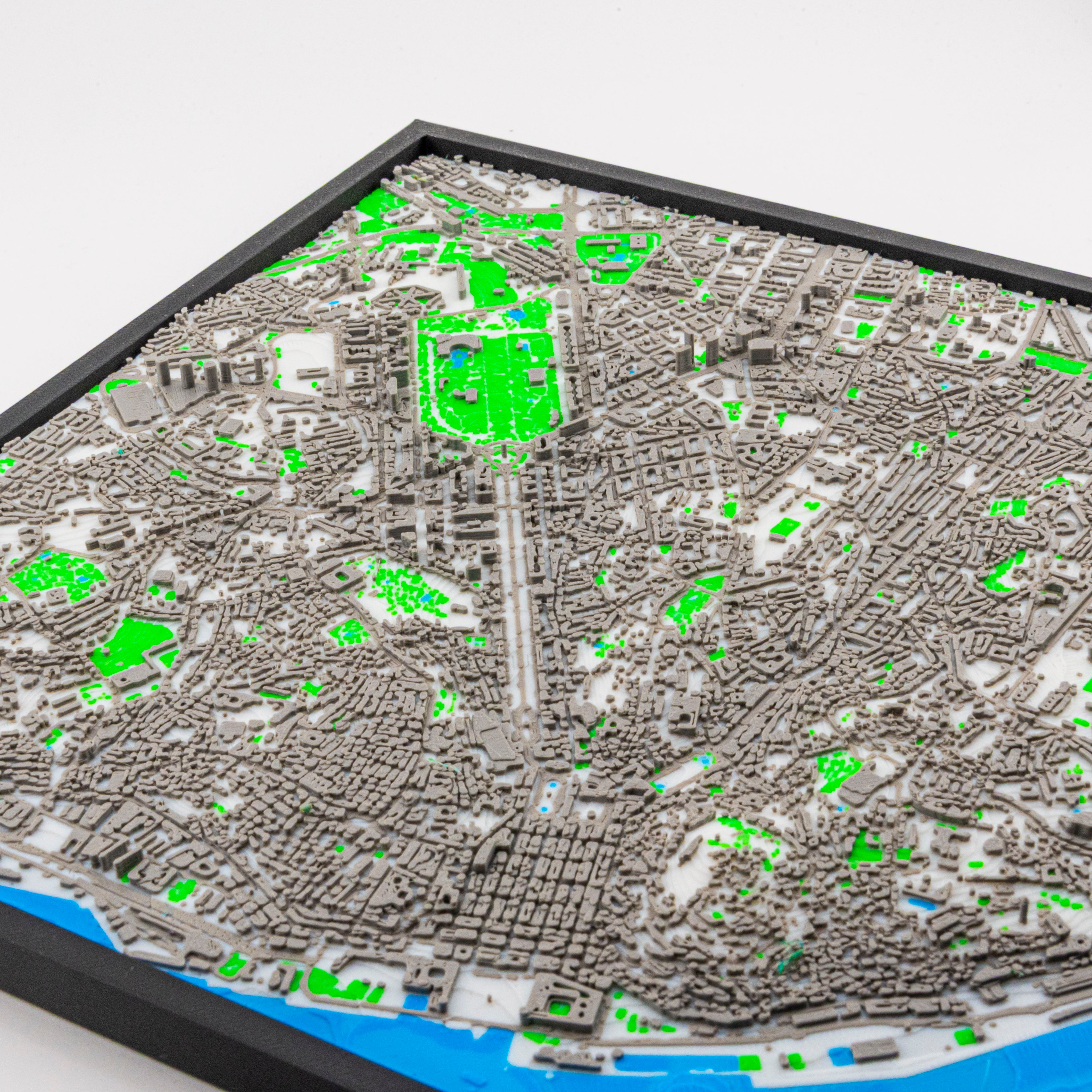 Carte 3D de Lisbonne