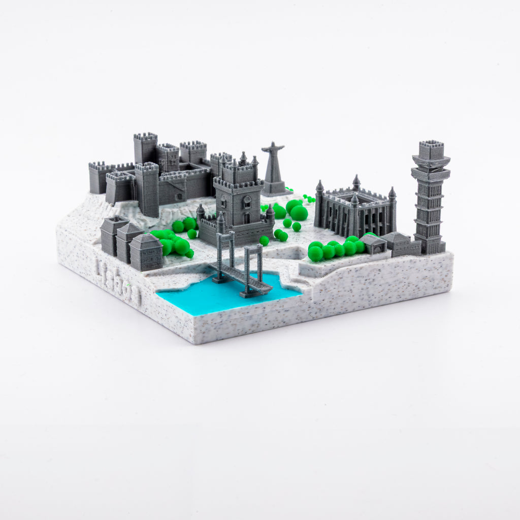 Mini ville 3D de Lisbonne