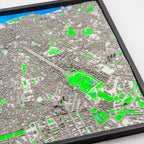 Carte 3D de Lisbonne